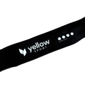Taśma oporowa w pętli yellowLOOP Band opór 15-20 kg czarna